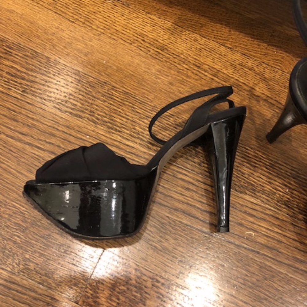 Giamballista Valli Platform Stilletos Shoes 37 6.5
